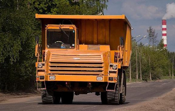 Dump Truck 7540 BelAZ - technické charakteristiky, funkcie a recenzie