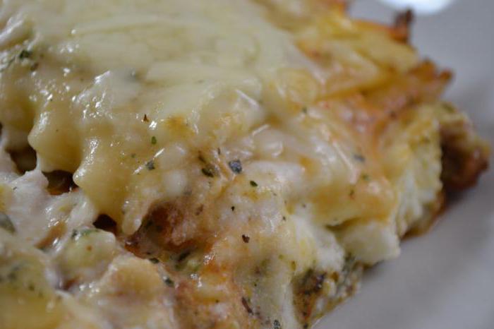 krok za krokom lasagna recept