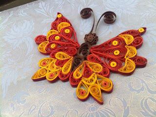 Quilling motýľov, alebo Ako obnoviť najkrajšie tvorby prírody z papiera
