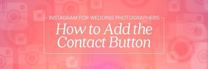 v nástroji instagram pridať tlačidlo na kontakt s inštragramom