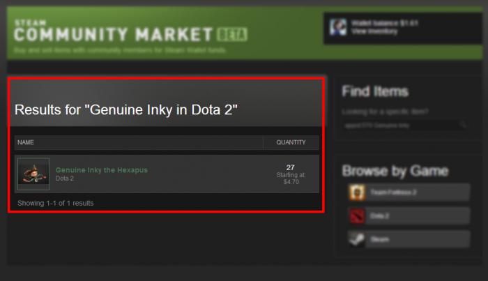 Vypočítavame náklady na inventár Dota 2