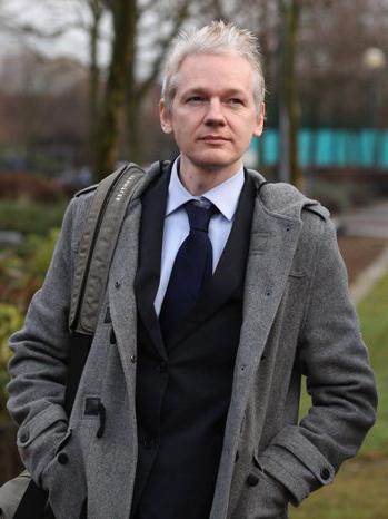 julian assange fotky