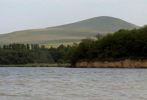 Jazerá a rieky Stavropolského územia