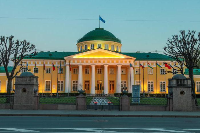 taurský palác v Petrohrade architekt