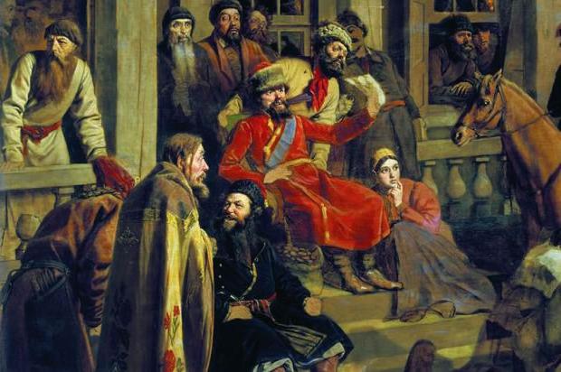Portrét charakteristiky Pugachev