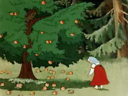 jablkový skript uložený pre deti 