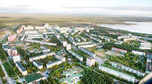 Región Murmansk, Polyarnye Zori: zoznámenie sa s mestom