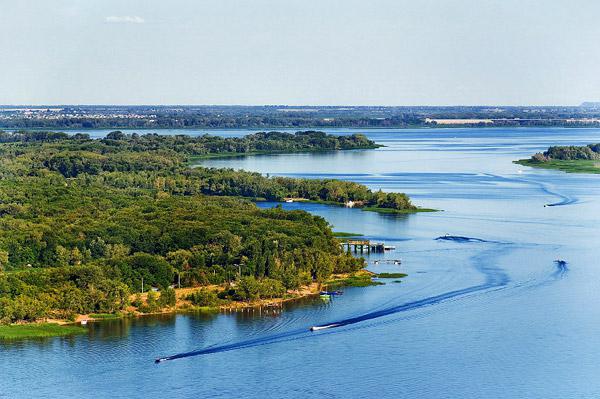 rekreačné strediská na rieke Volga 