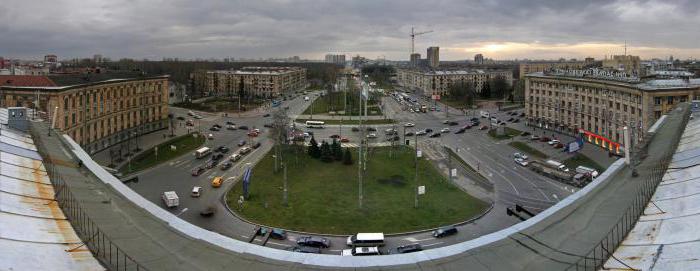 svetlanovsky štvorcový st Petersburg fotografie