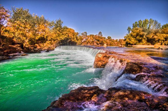 Turecko, Side, vodopád Manavgat (Manavgat): recenzie turistov a fotografií