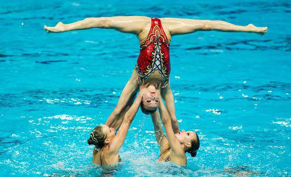 Gelena Topilina: synchronizované plávanie ako povolanie