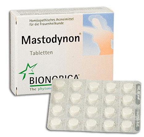 mastodinónové kvapky alebo tablety 